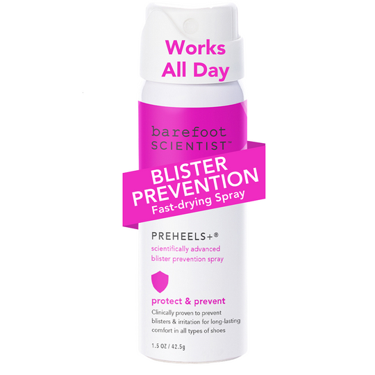 PreHeels+ Blister Prevention Spray banner