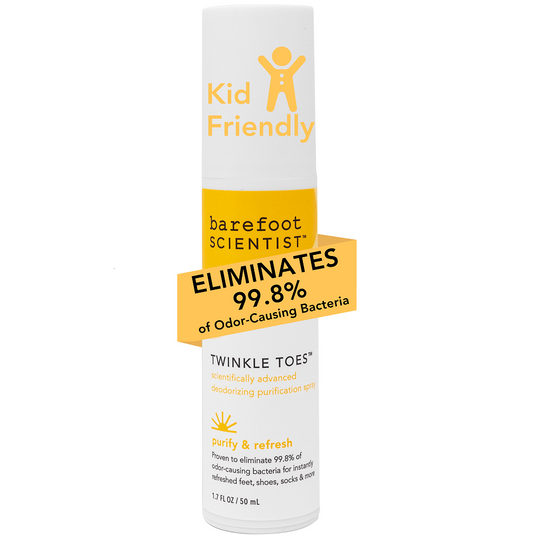 Twinkle Toes Deodorizing Foot Spray banner